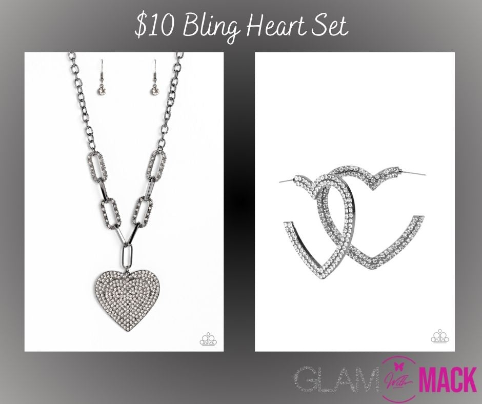 Bling Heart Set