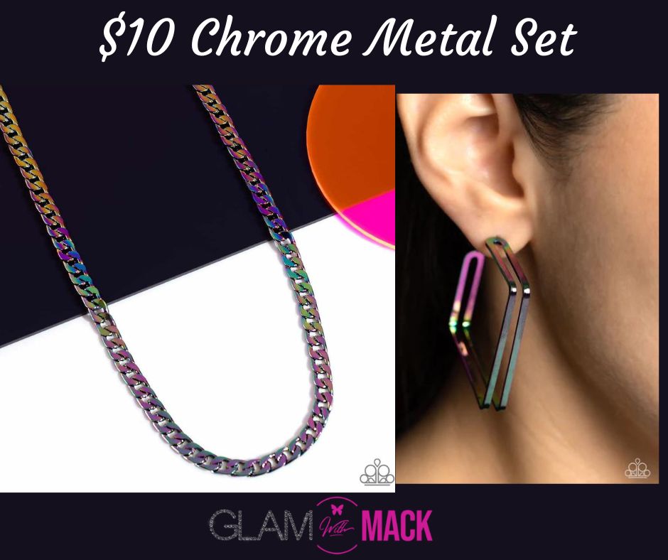 Chrome Metal Set
