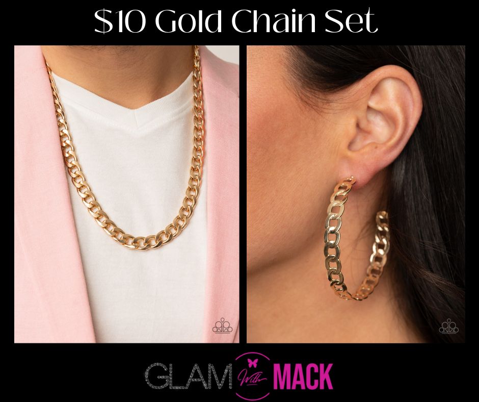 Gold Chain Set