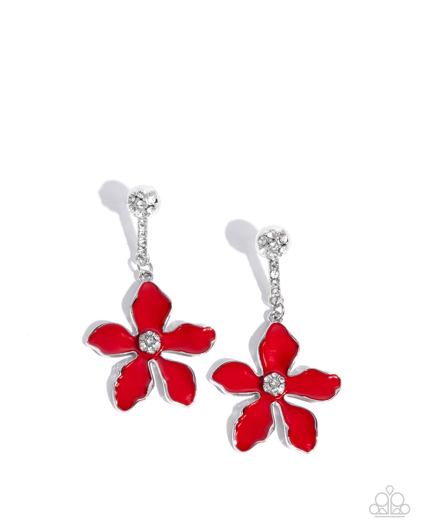 Paparazzi Floral Fleet - Red