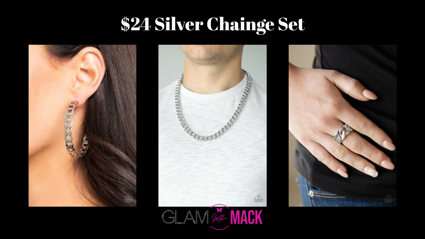 Silver CHAINge Set