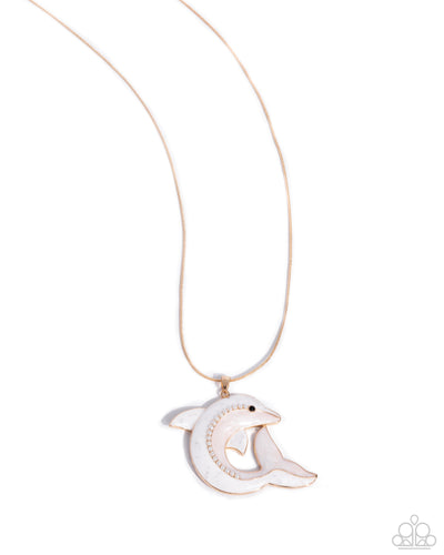 Paparazzi Dolphin Dive - Gold