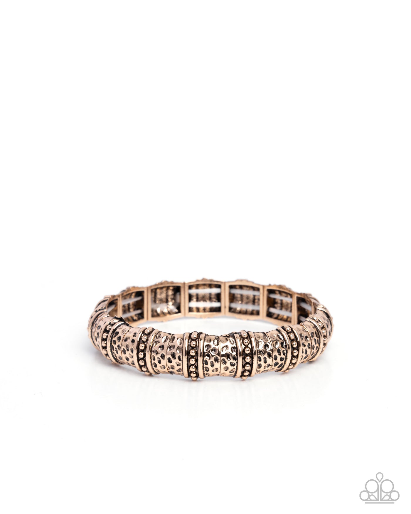 Paparazzi Hammered Homage - Gold