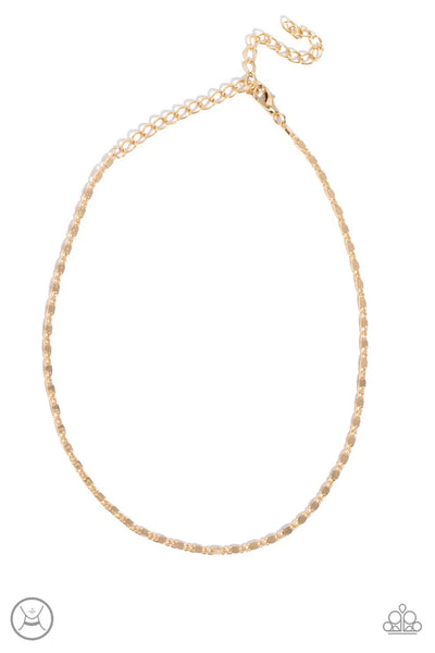 Paparazzi Minimalist Maiden - Gold Choker