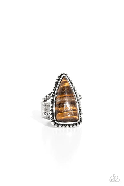 Paparazzi Earthy Engagement - Brown