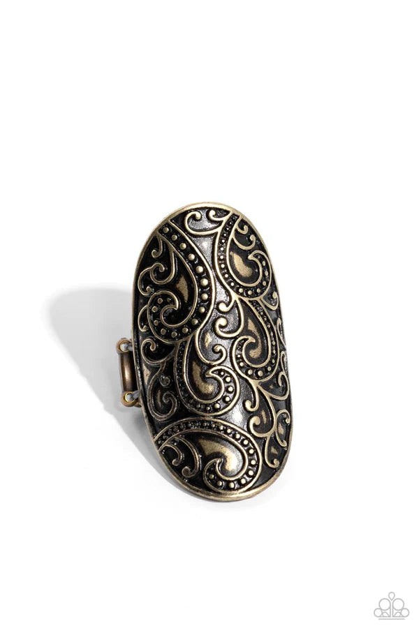 Paparazzi PAISLEY for You - Brass