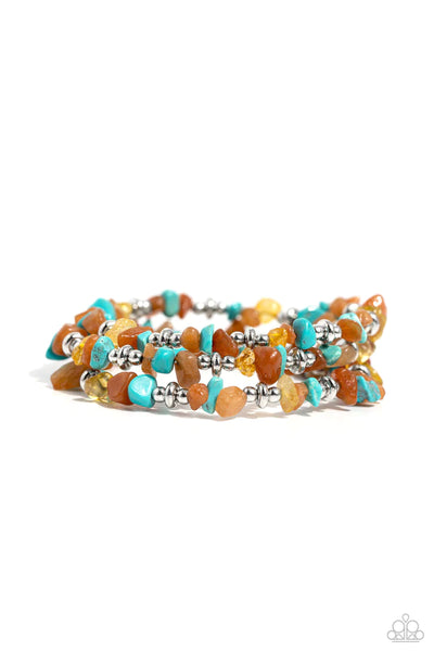 Paparazzi ~ Stacking Stones - Orange