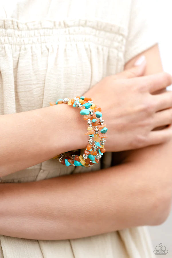 Paparazzi ~ Stacking Stones - Orange