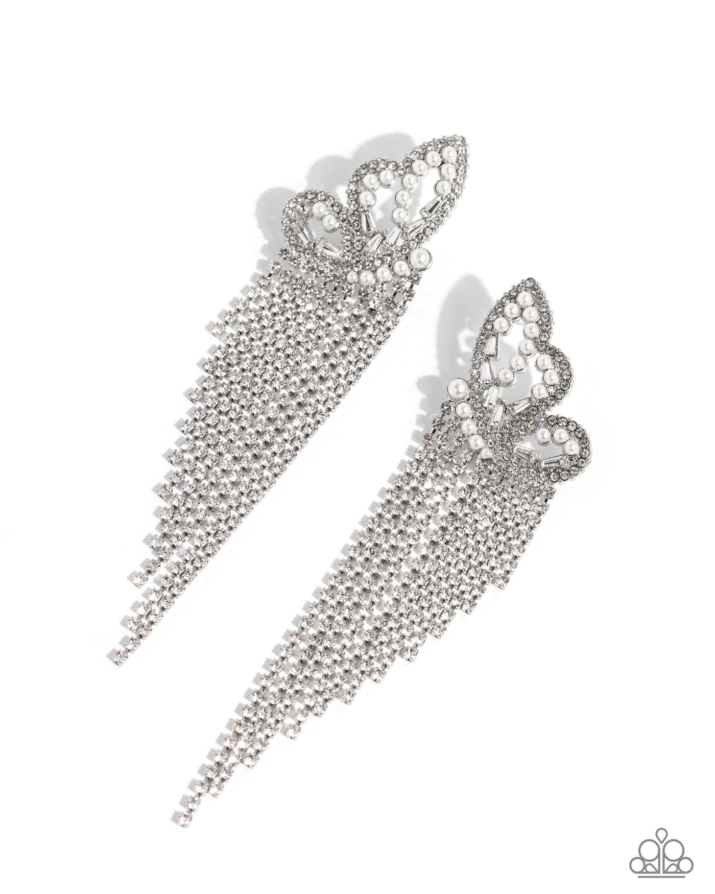Paparazzi Aerial Accent - White EMP 2024