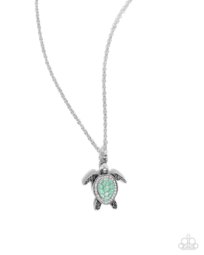 Paparazzi Turtle Tourist - Green