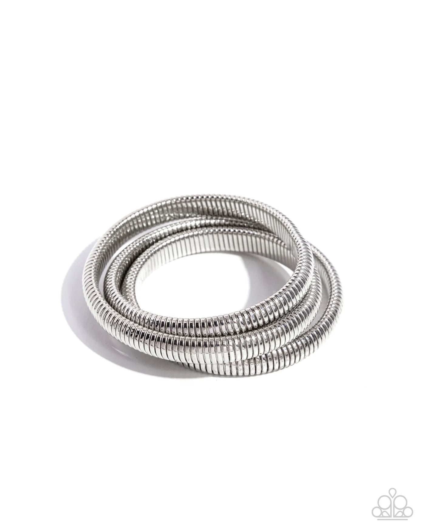 Paparazzi Charismatic Coils - Silver