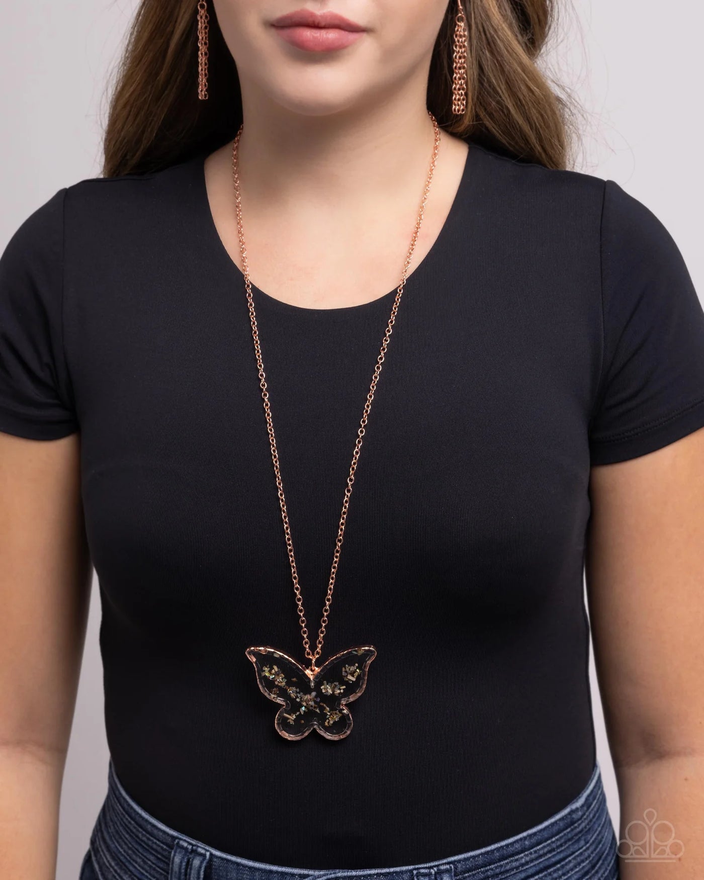 Paparazzi Skyward Shells - Copper