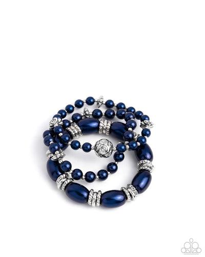 Paparazzi Smooth Stacks - Blue