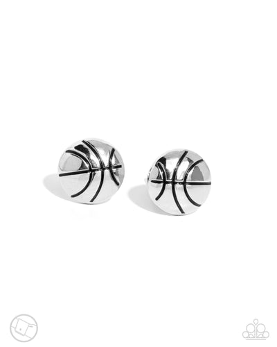 Paparazzi Basketball Backdrop - Silver
