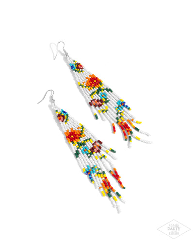 Paparazzi Beaded Gardens - White