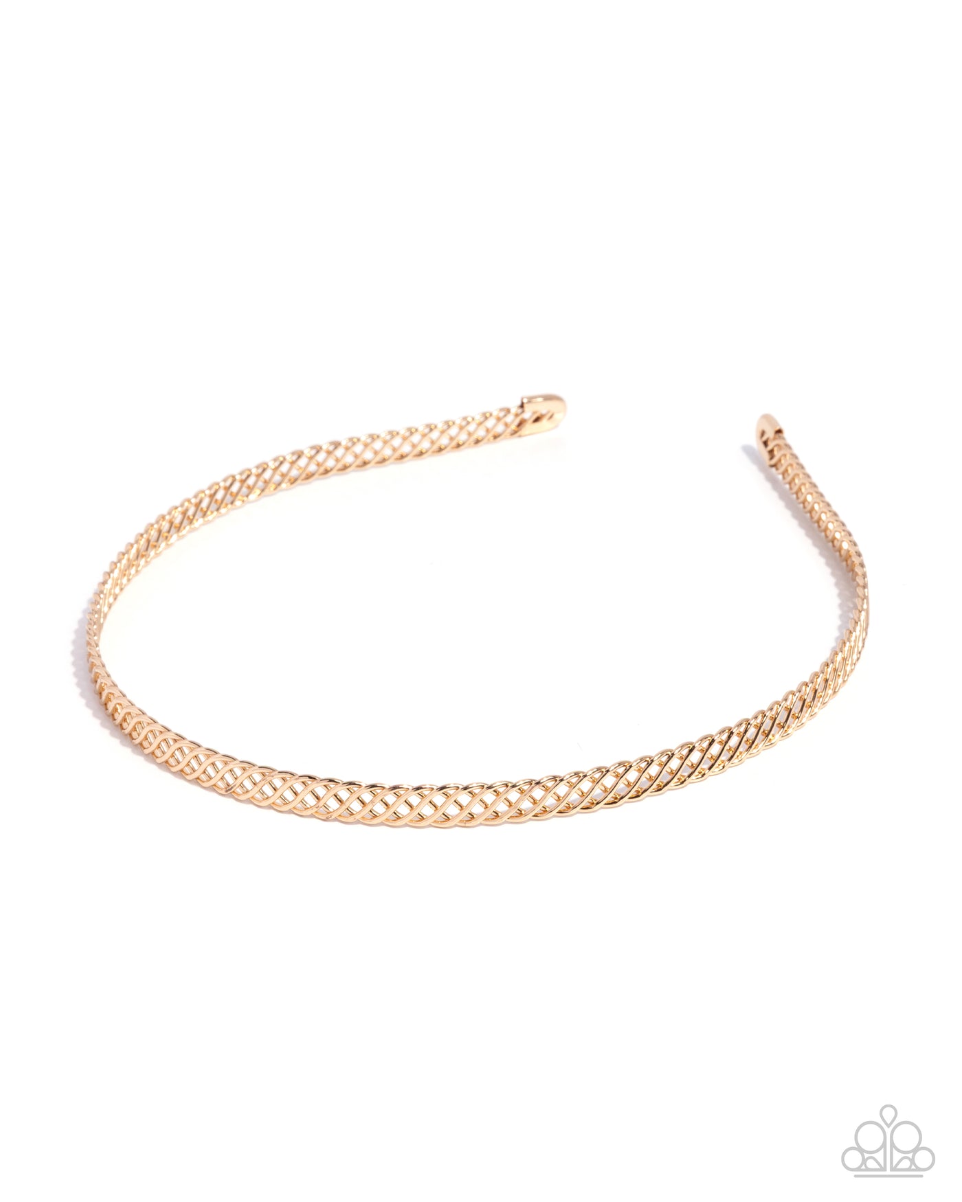 Paparazzi Braided Behavior - Gold