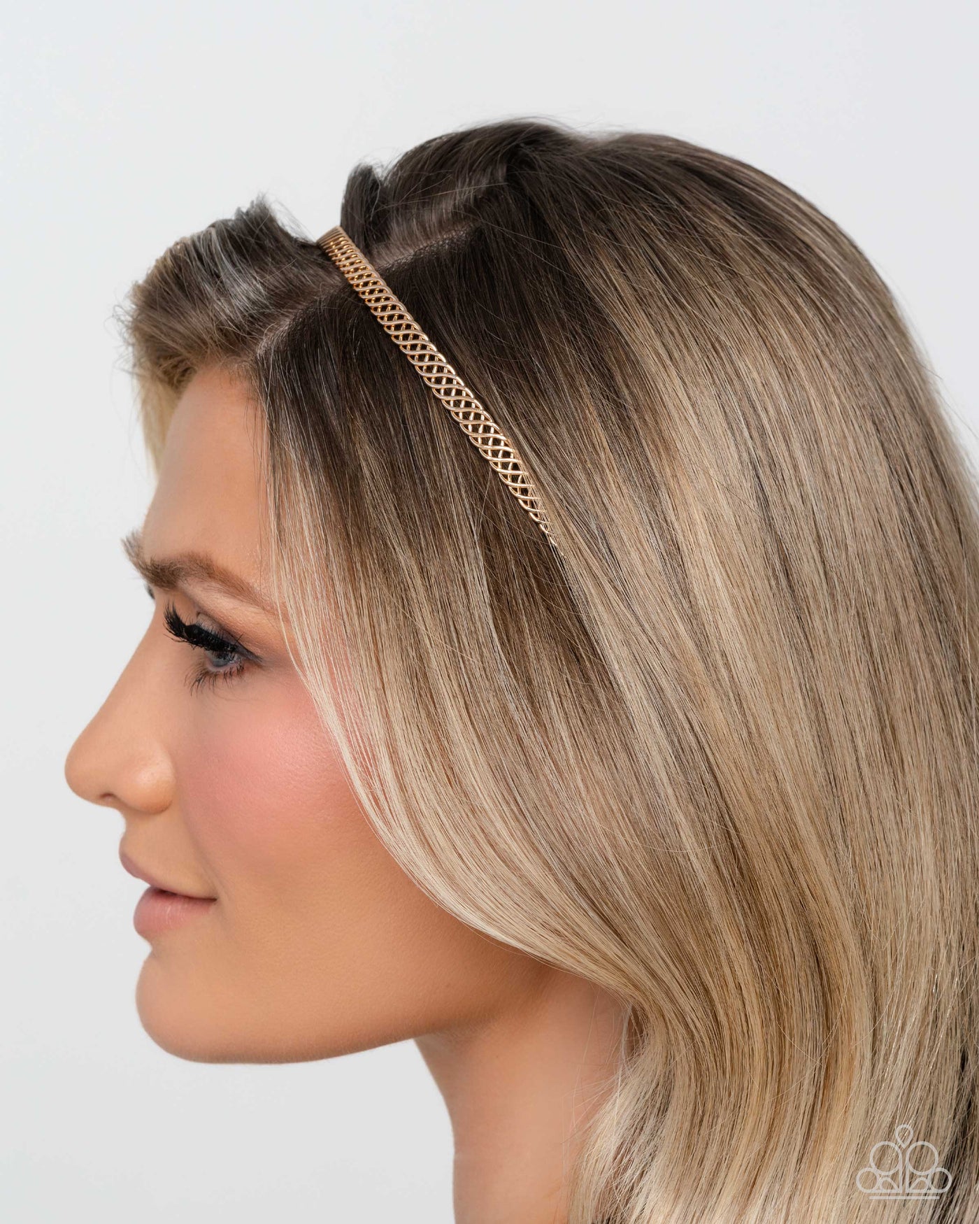 Paparazzi Braided Behavior - Gold