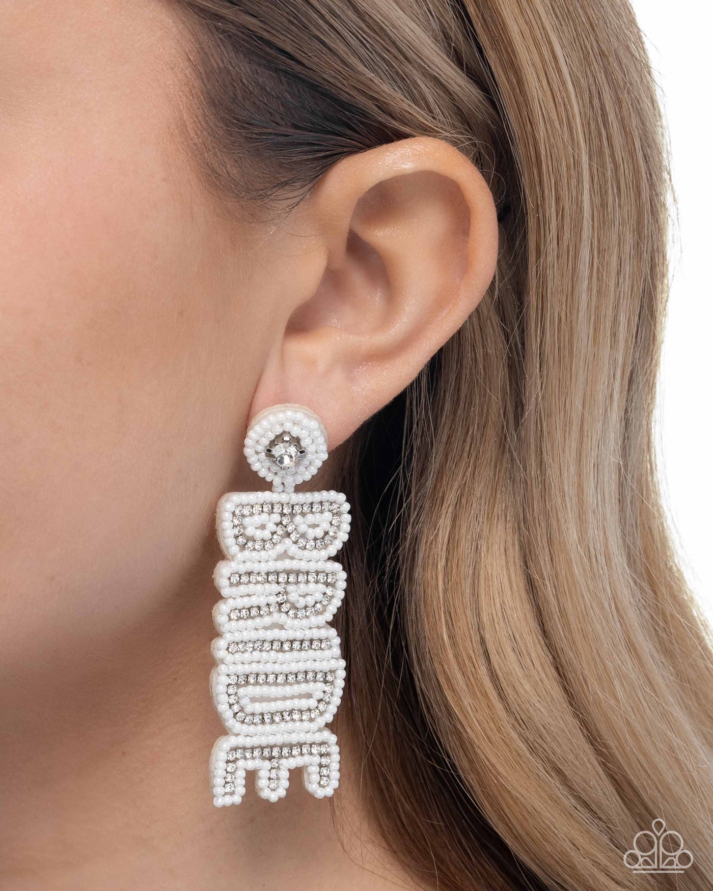 Paparazzi Bridal Beading - White