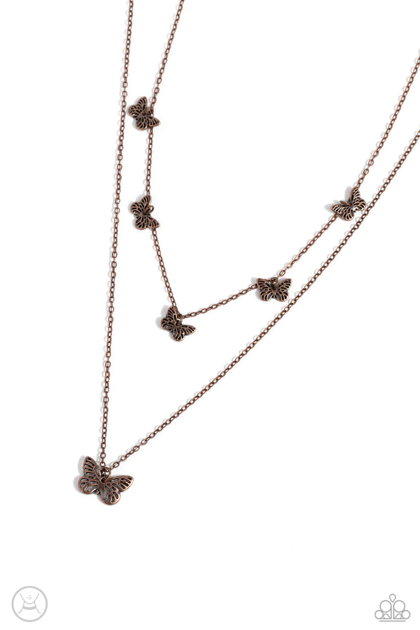 Paparazzi Butterfly Beacon - Copper
