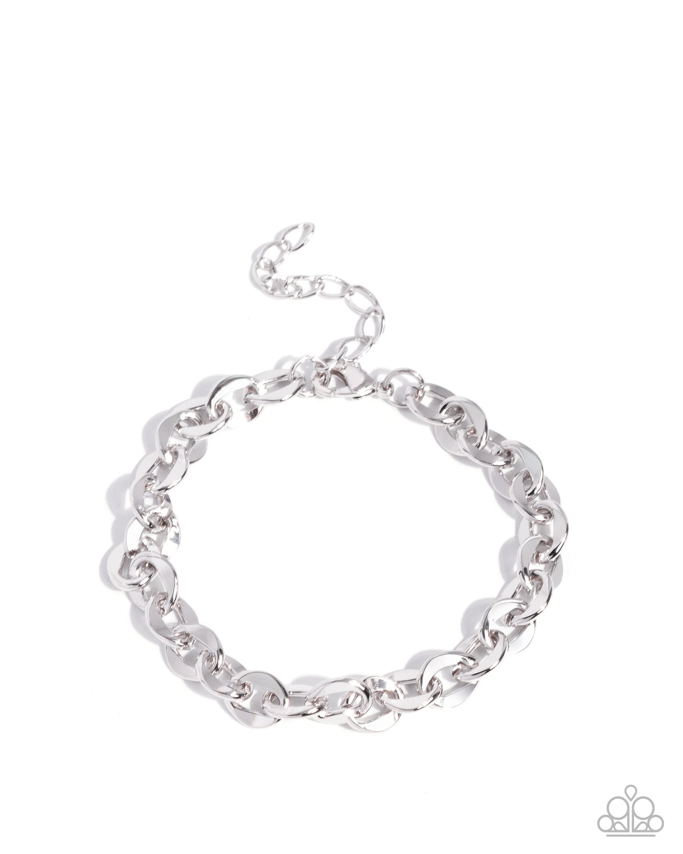 Paparazzi Chain Bracelet (For Charms) - Silver