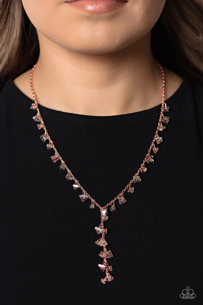 Paparazzi Chiseled Catwalk - Copper