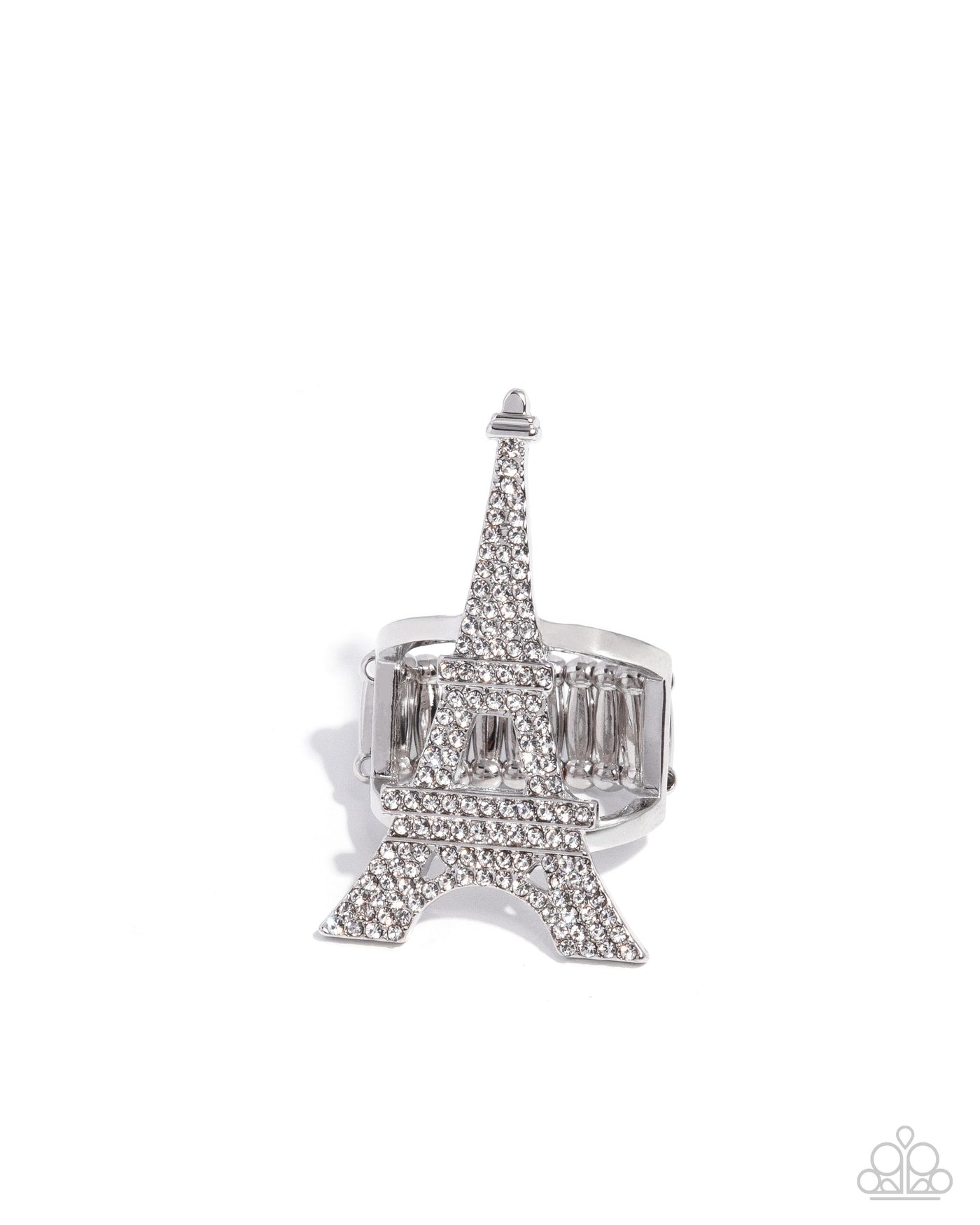 Paparazzi Eiffel Tower Ease - White