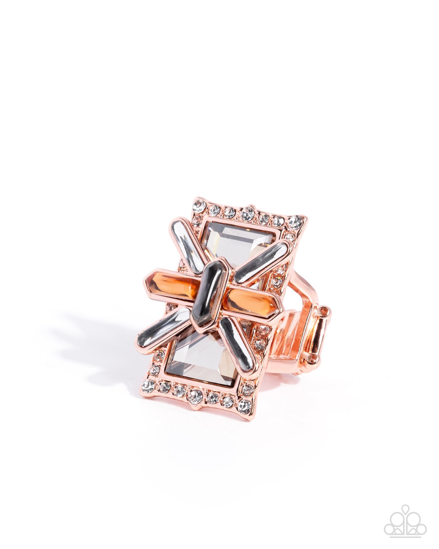 Paparazzi Exaggerated Edge - Copper
