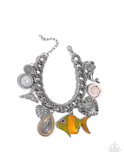 Paparazzi Fish Frenzy -Orange EMP 2025