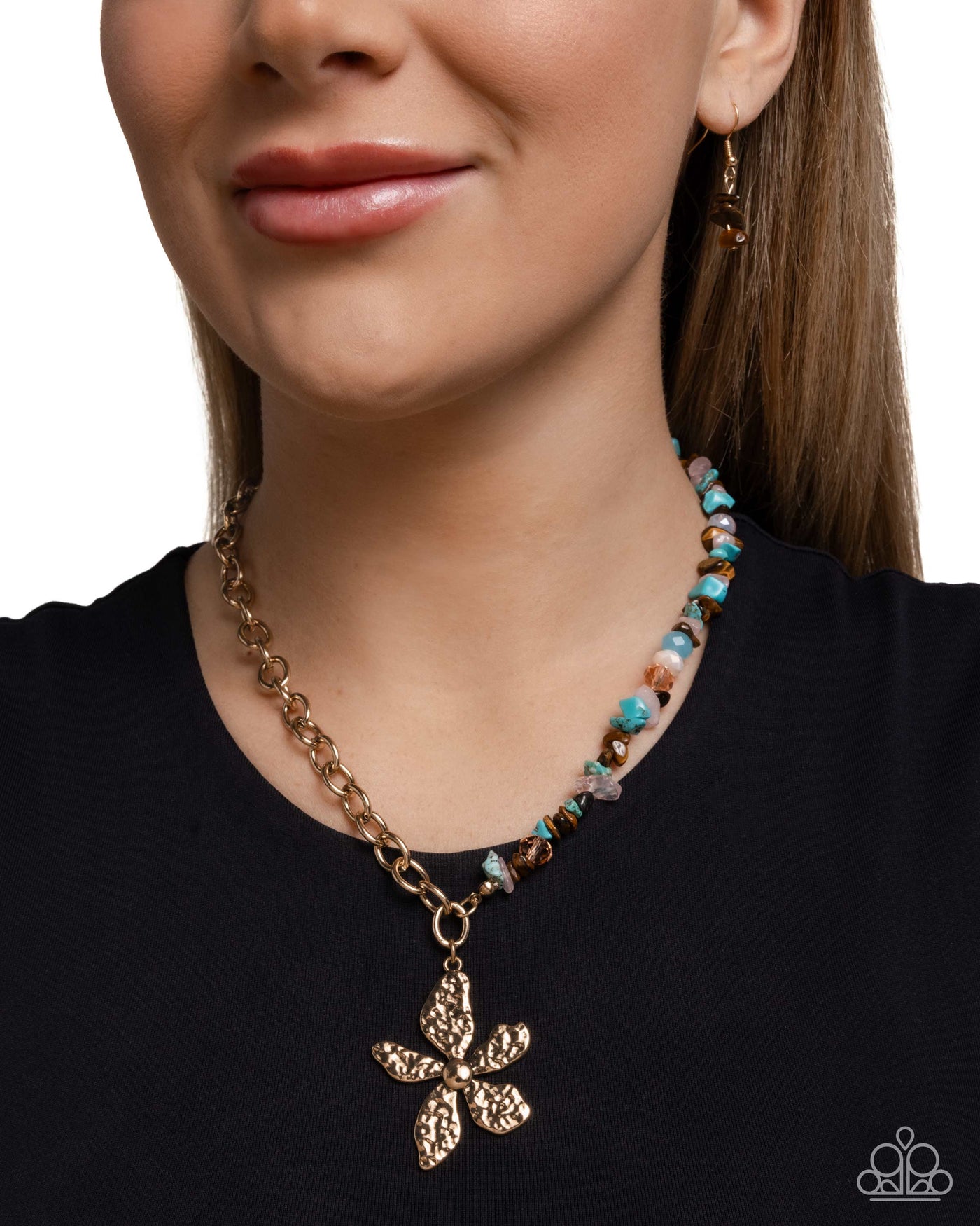Paparazzi Floral Feint - Brown