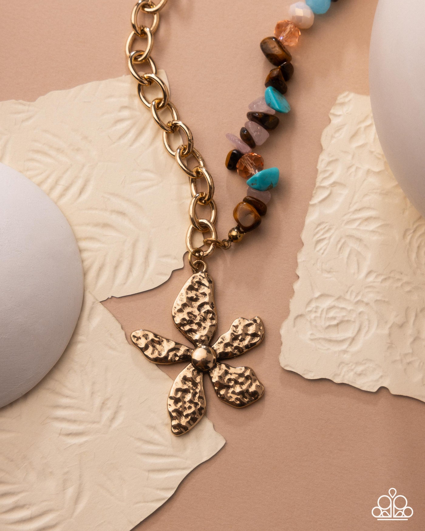 Paparazzi Floral Feint - Brown