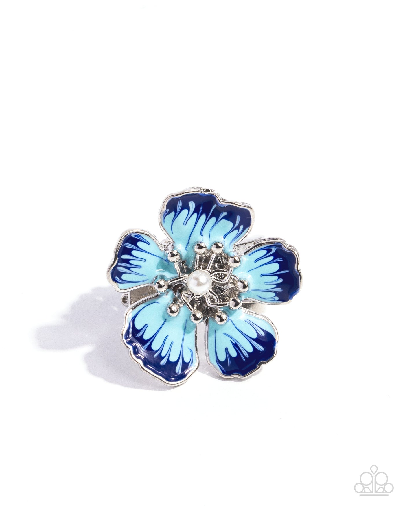 Paparazzi Floral Fit - Blue