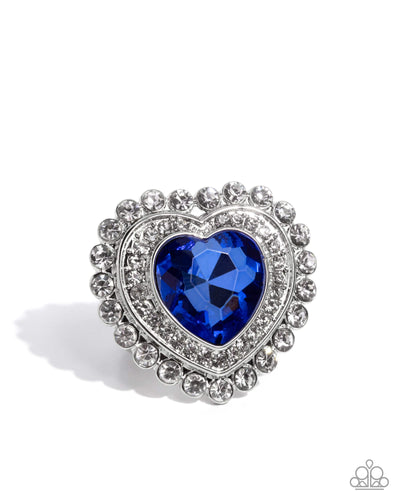 Paparazzi Head Over HEART - Blue