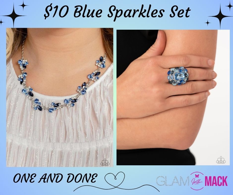 Blue Sparkles Set