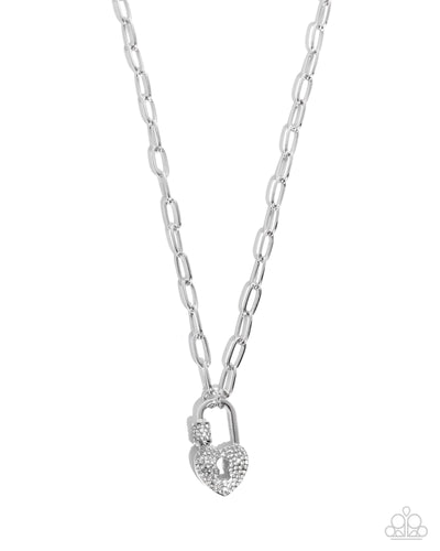 Paparazzi Padlock Potential - White