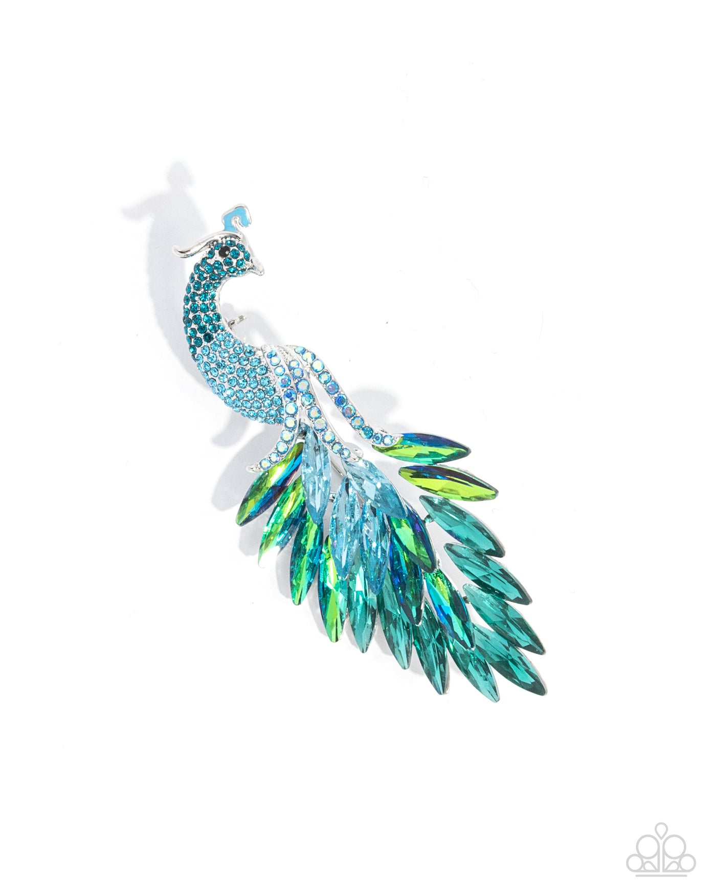 Paparazzi Peacock Pedestal - Blue