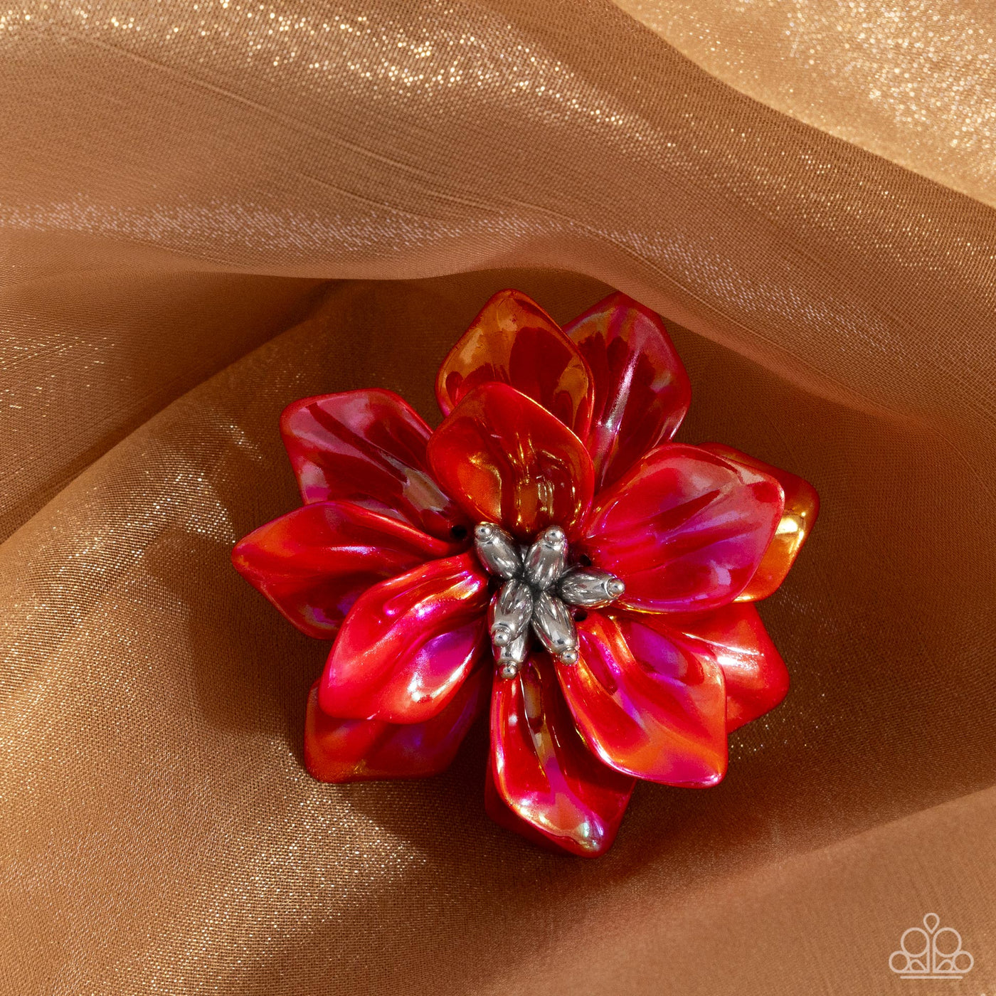 Paparazzi Platonic Petals - Red