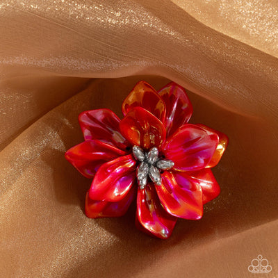 Paparazzi Platonic Petals - Red