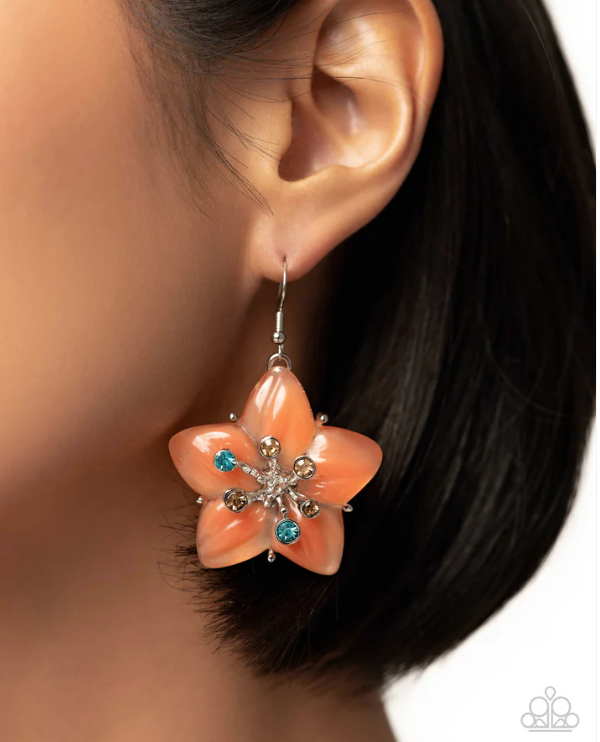 Paparazzi Summer Sprigs - Orange