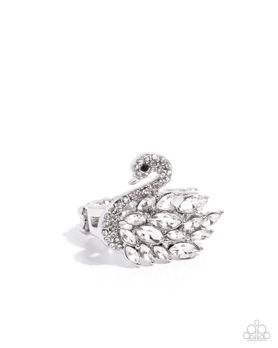 Paparazzi Sensational Swan - White