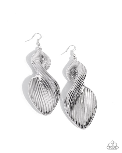 Paparazzi Skinny Spiral - Silver