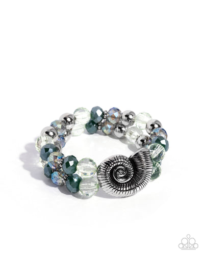 Paparazzi Snail Shimmer - Green