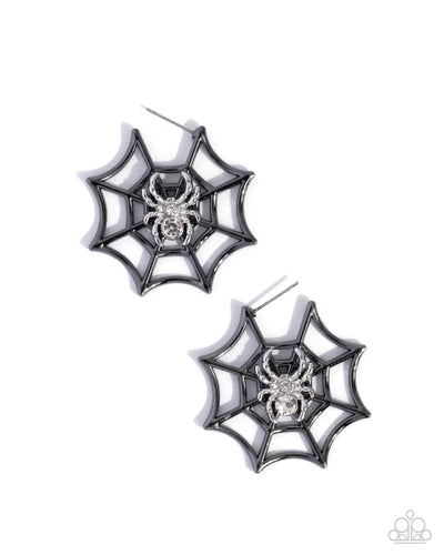 Paparazzi Spiderweb Showcase - Black