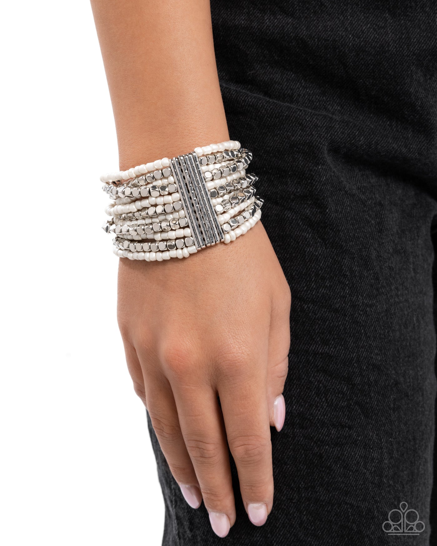 Paparazzi Spirited Stack - White