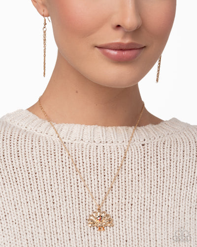 Paparazzi Turkey Tale Set - Gold