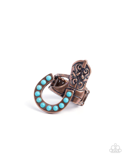 Paparazzi Western Wraparound - Copper
