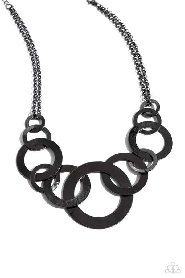 Paparazzi Uptown Links- Black
