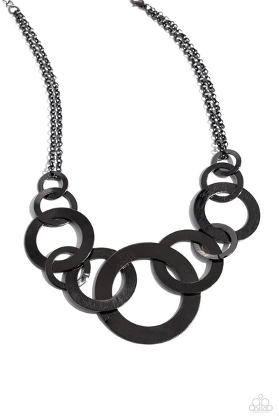 Paparazzi Uptown Links- Black
