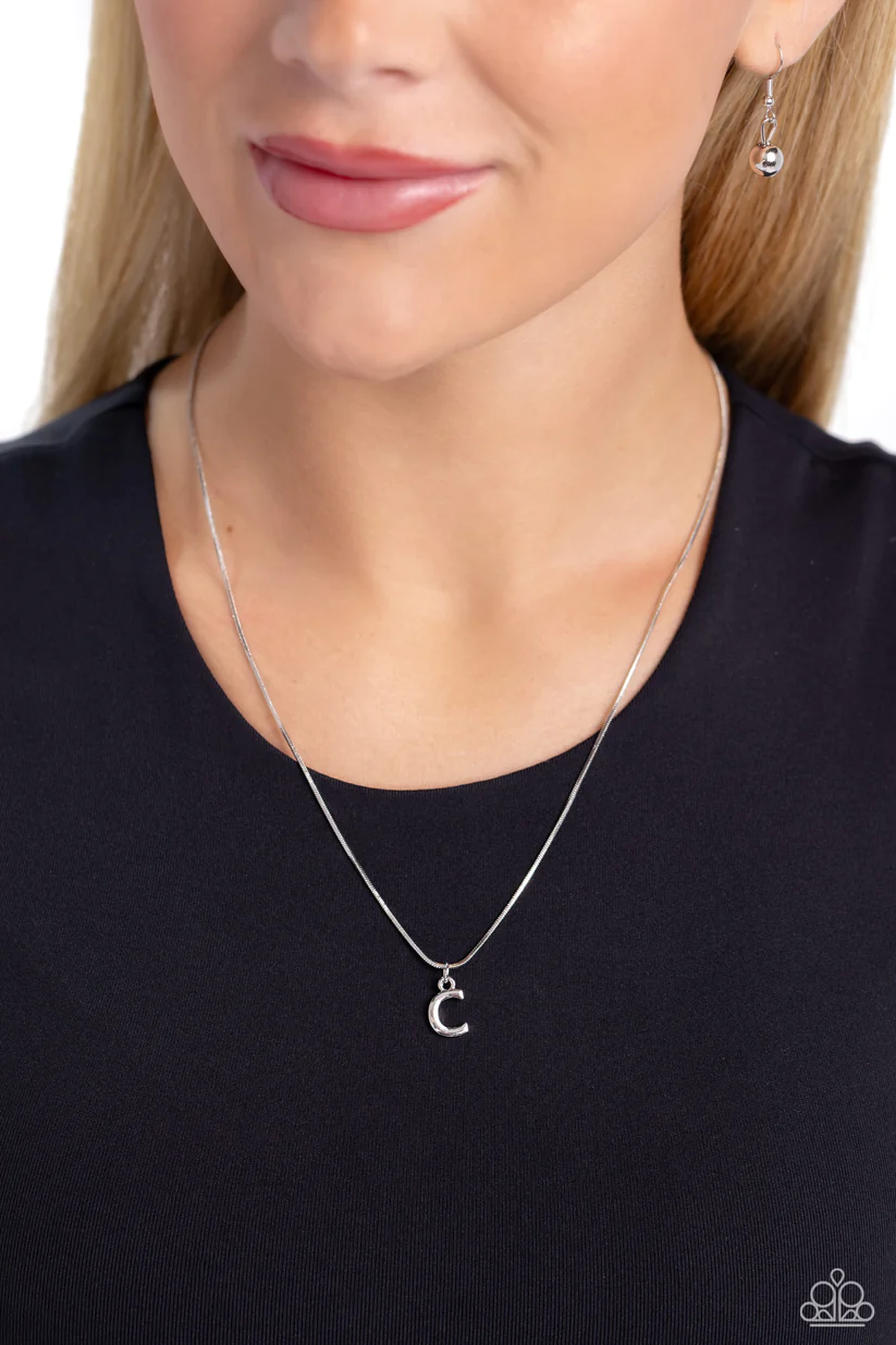 Paparazzi Seize the Initial - Silver