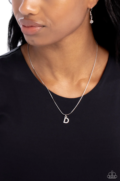 Paparazzi Seize the Initial - Silver