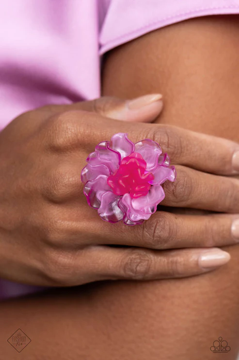 Paparazzi Lush Ring and Earring